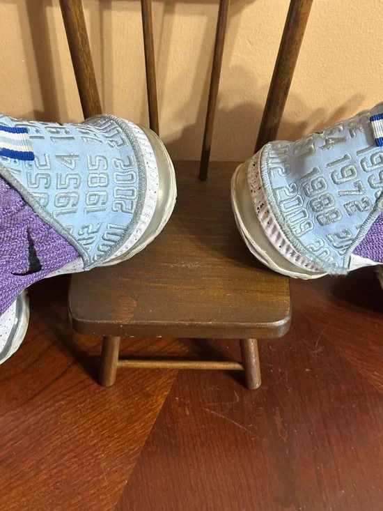 Nike LeBron 23 Purple Yellow Sneakers Size 8 - Picture 6 of 11